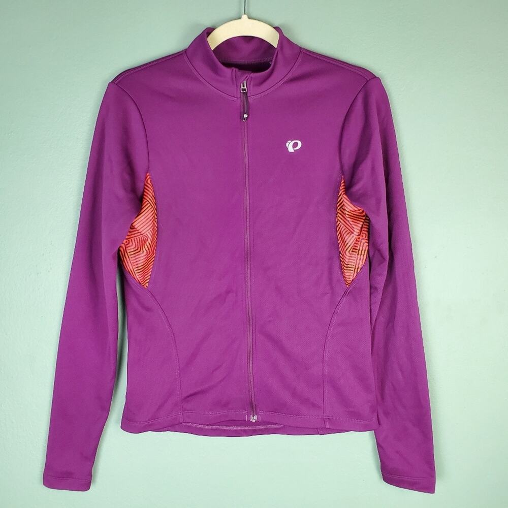 Pearl Izumi Select Women's Purple Full Zip Long Sleeve Track Jacket Size Medium